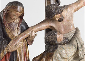 Kreuzabnahme um 1330/1340 Konstanzer Heinrich Werkstatt? Diözesane Sammlung Leni Deinhardstein, Lisa Rastl, Dom Museum Wien