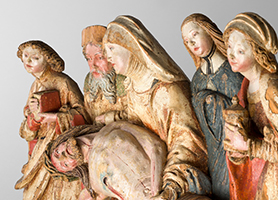 Beweinung Christi Frühes 16. Jahrhundert  Diözesane Sammlung Leni Deinhardstein, Lisa Rastl, Dom Museum Wien