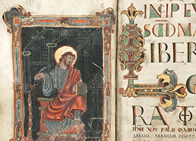 Karolingisches Evangeliar spätes 9. Jahrhundert Benediktbeuern (?) Diözesane Sammlung L. Deinhardstein, L. Rastl