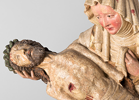 Wopfinger Pietà Um 1420-1430  Diözesane Sammlung Leni Deinhardstein, Lisa Rastl, Dom Museum Wien