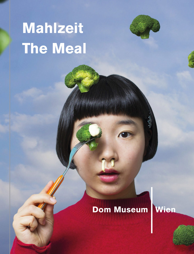Ausstellungskatalog "Mahlzeit", mit Abbildung Izumi Miyazaki, Broccoli (Detail), 2017, Izumi Miyazaki. © Izumi Miyazaki