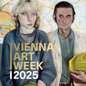 Norbert Wagenbrett, Bauarbeiter und Bauarbeiterin (Detail), 1984, Museum Utopie und Alltag (Bestand Beeskow), Norbert Wagenbrett © Bildrecht, Wien 2025, Foto: Thomas Kläber