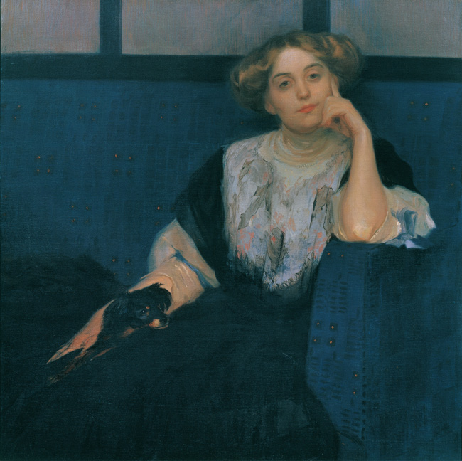 Otto Friedrich, Elsa Galafrés, 1908. Belvedere, Wien, Foto: Belvedere, Wien. Otto Friedrich, Elsa Galafrés, 1908. Belvedere, Wien, Foto: Belvedere, Wien.