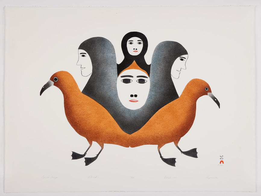 Kingmeata Etidlooie, Spirits Emerge, 1987. Dom Museum Wien, Otto Mauer Contemporary, reproduced with the permission of Dorset Fine Arts and © Kingmeata Etidlooie, Foto: L. Deinhardstein. Kingmeata Etidlooie, Spirits Emerge, 1987. Dom Museum Wien, Otto Mauer Contemporary, reproduced with the permission of Dorset Fine Arts and © Kingmeata Etidlooie, Foto: L. Deinhardstein.