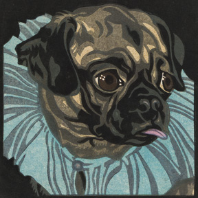 Norbertine Bresslern-Roth, Mops (Detail), 1926. Dom Museum Wien, Otto Mauer Contemporary, Norbertine Bresslern-Roth, Mops, 1926 &copy; Bildrecht, Wien 2026, Foto: L. Deinhardstein. 