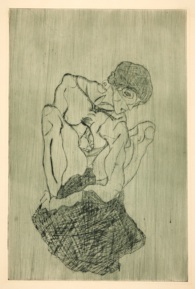 kümmernis 1914/1919 Egon Schiele (*1890 Tulln, Austria, + 1918 Wien, Österreich) Sammlung Otto Mauer Foto: L. Deinhardstein