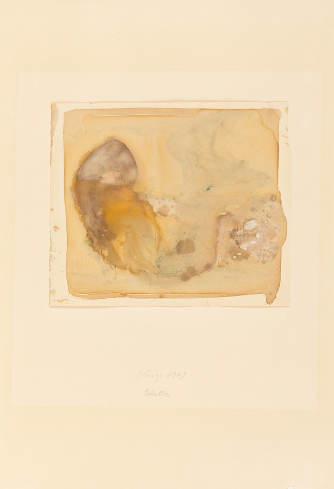 quelle 1949 Joseph Beuys (*1921 Krefeld, Deutschland, + 1986 Düsseldorf, Deutschland) Sammlung Otto Mauer © Joseph Beuys; Foto: L. Deinhardstein